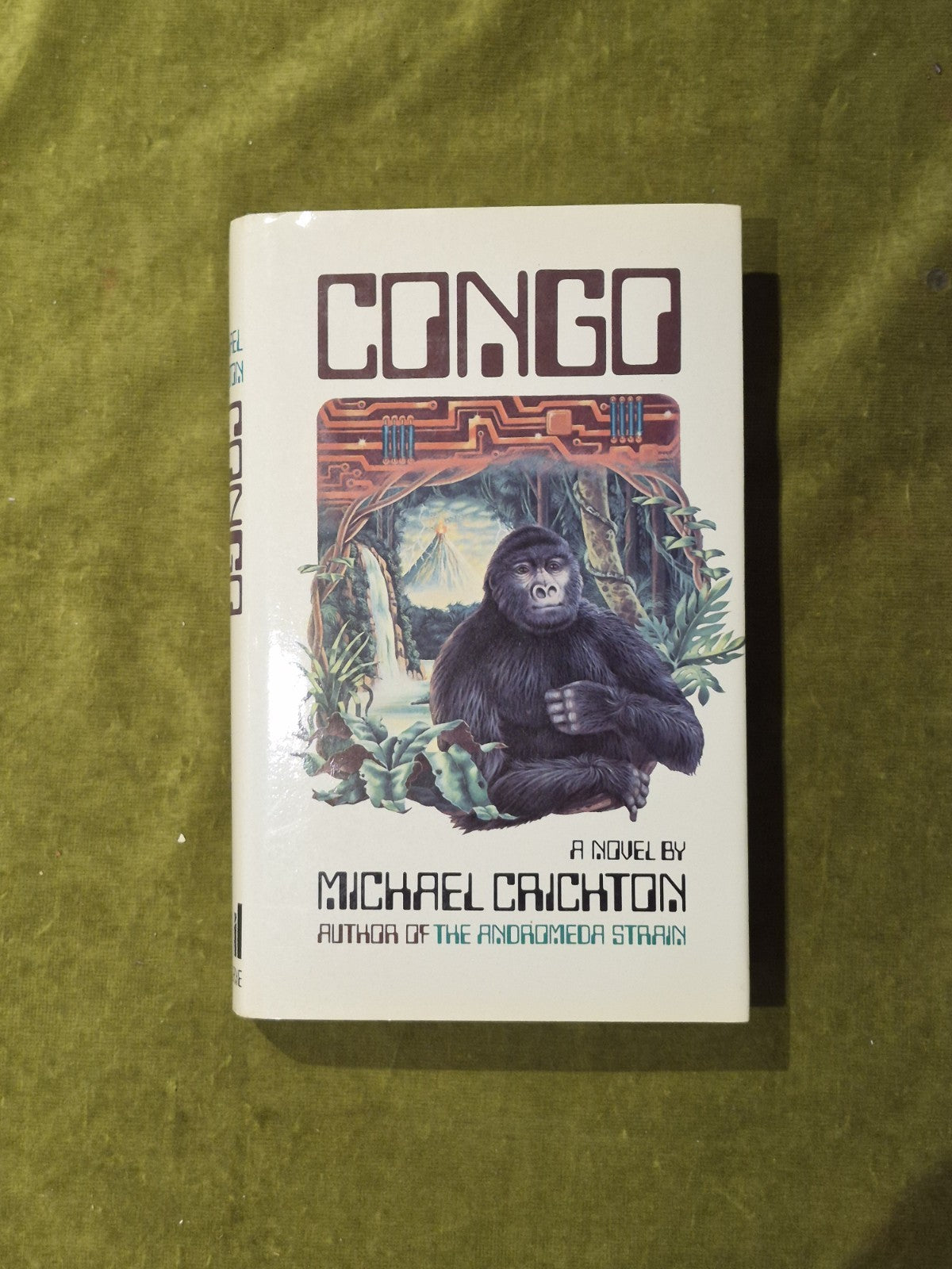 Congo - Michael Crichton , Allen Lane 1981 1st UK ed HB DJ0