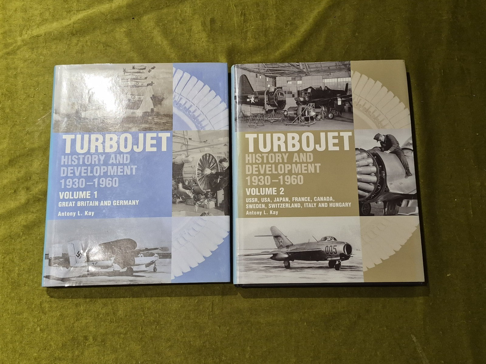 Turbojet History and Development Vols. 1 & 2 - Anthony L Kay , Crowood 20070