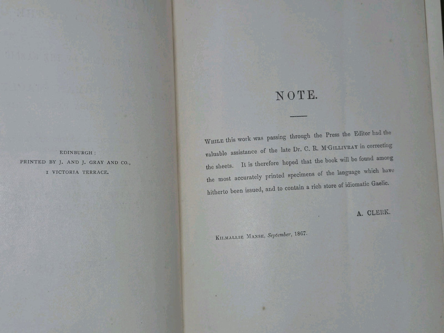 Cariad Nan Gaidheal Norman Macleod 1899 New Edition The Friend of the Gael6