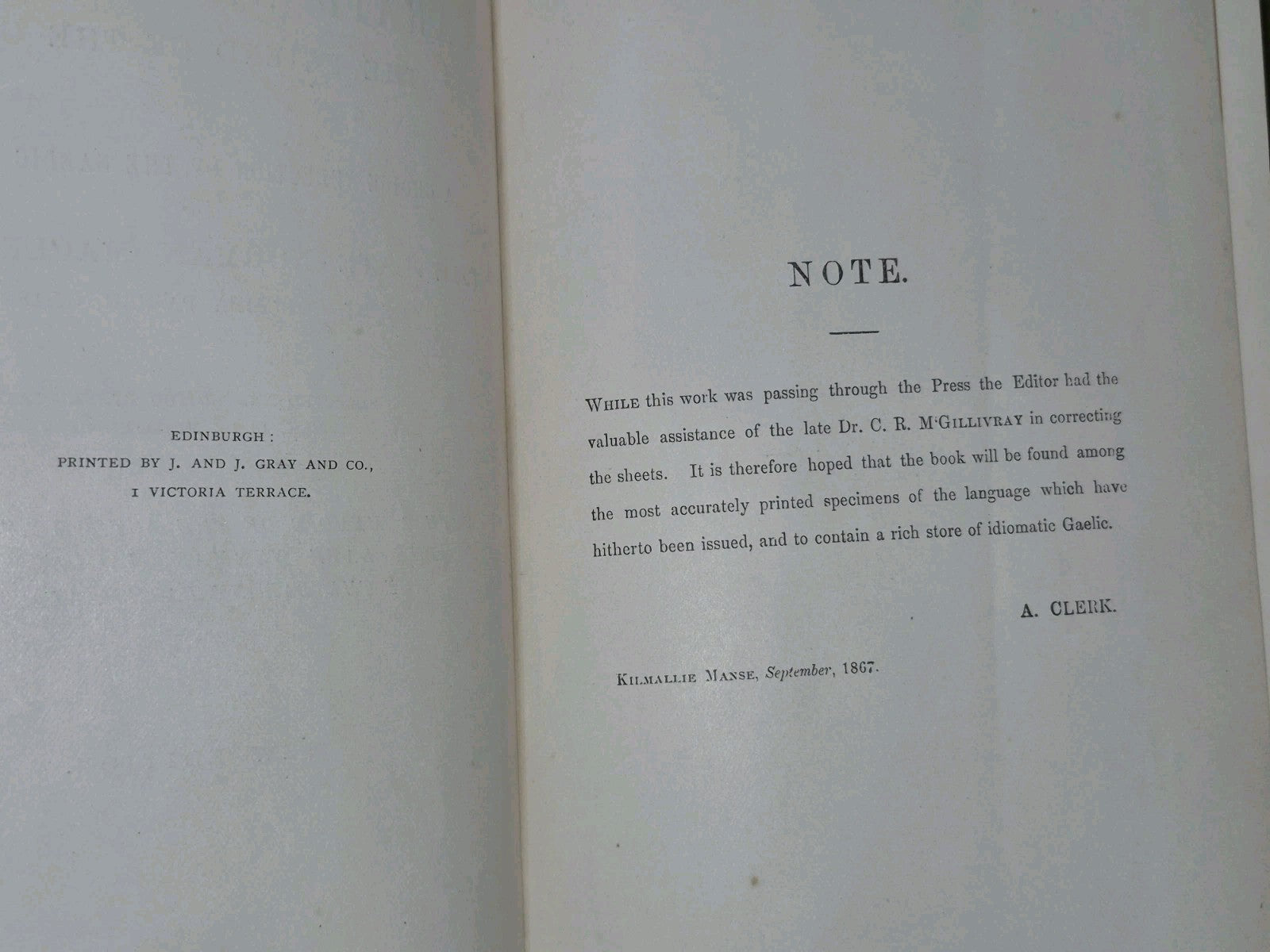 Cariad Nan Gaidheal Norman Macleod 1899 New Edition The Friend of the Gael6