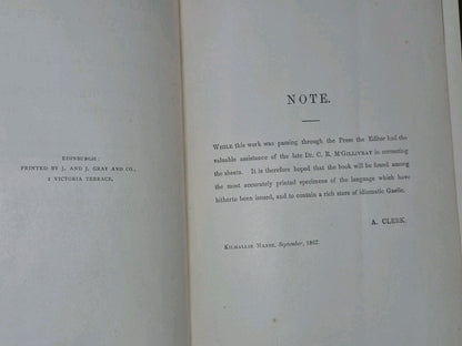 Cariad Nan Gaidheal Norman Macleod 1899 New Edition The Friend of the Gael6
