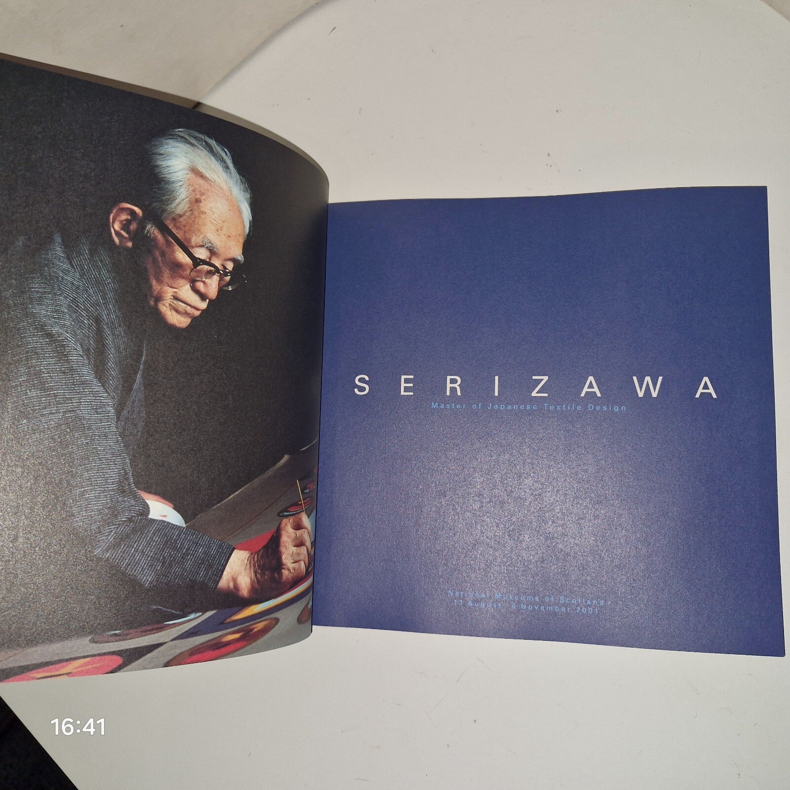 SERIZAWA Master of Japanese Textile Design. National Museum Of Scotland 20014