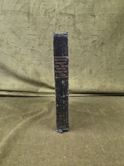 A Provincial Glossary by Francis Grose - 2nd Ed corrected for S Hooper 1790 HB3