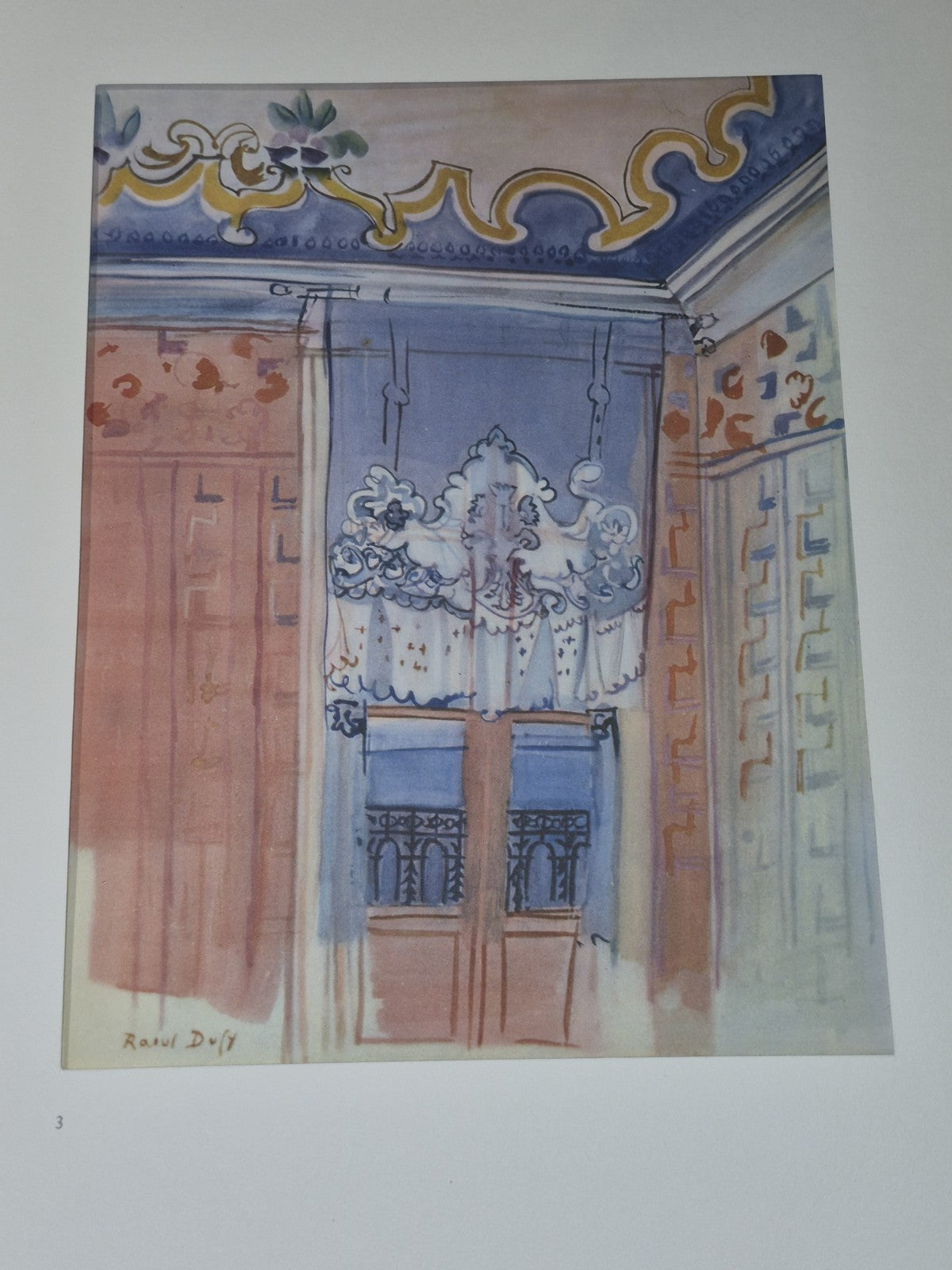 Raoul Dufy Ten Colour Collotypes after Watercolours (1961) Max Huggler9