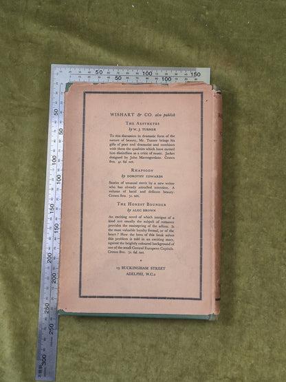 SOLITARIA - V. V. Rozanov , Wishart 1927 1st English Ed HB DJ3
