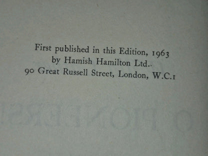 Willa Cather Lucy Gayheart O Pioneers! Sapphira and the Slave Girl A Lost Lady12