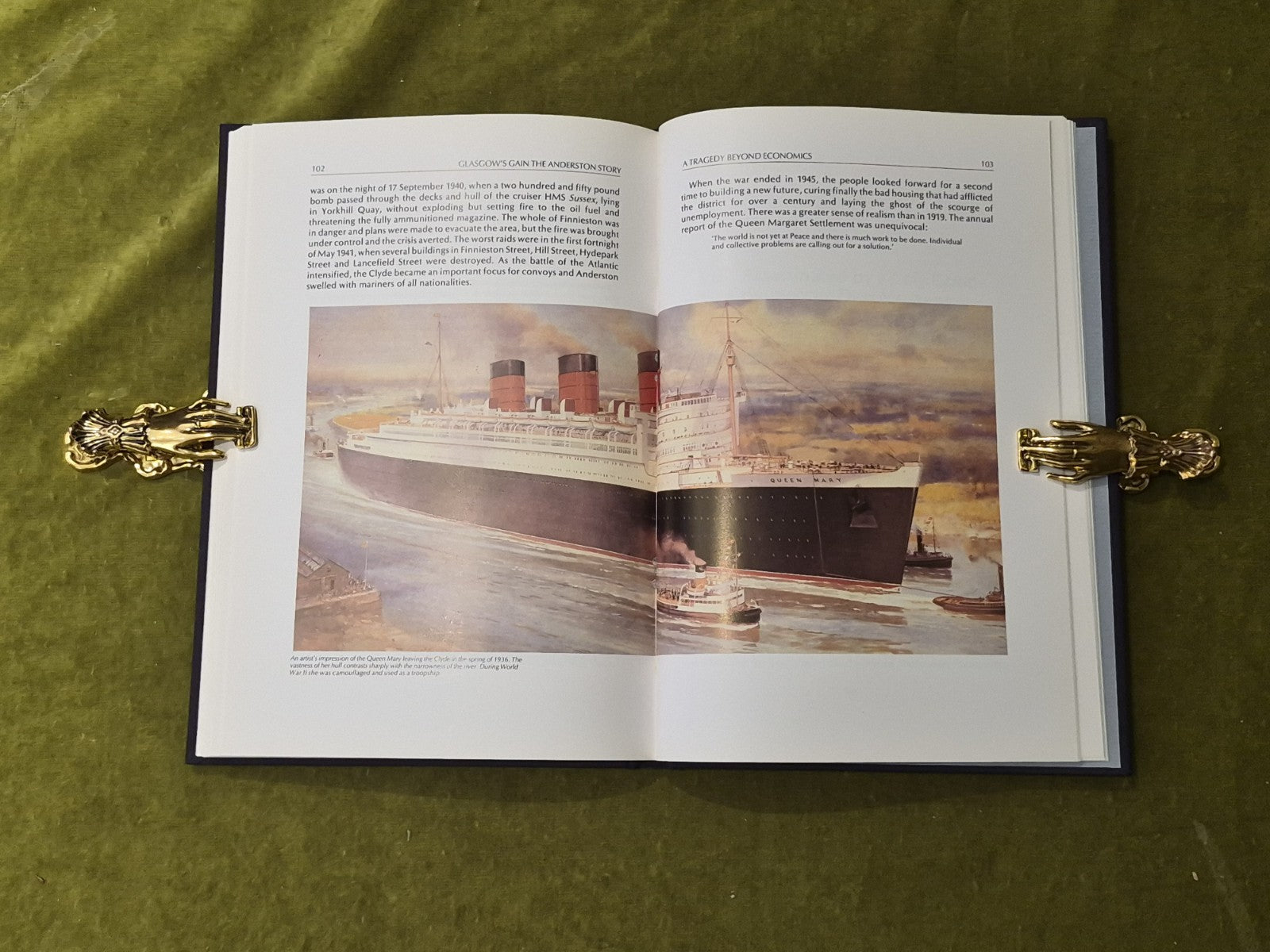 Glasgow's Gain the Anderston Story - Derek Dow, Michael Moss, Parthenon 1986 1st5