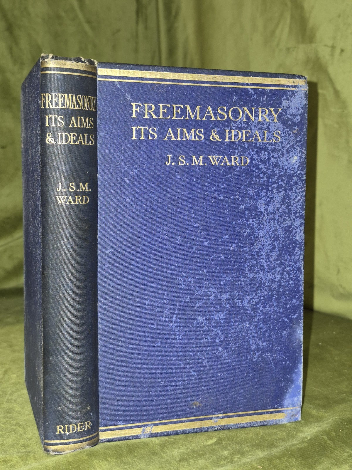 Freemasonry. It's Aims And Ideals. J S M Ward Hardback. 1923.0