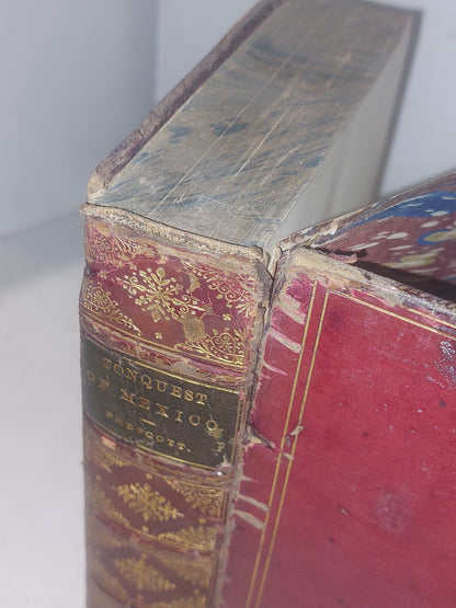 History Of The Conquest Of Mexico William H Prescott New & Revised Ed 1888 Hb1