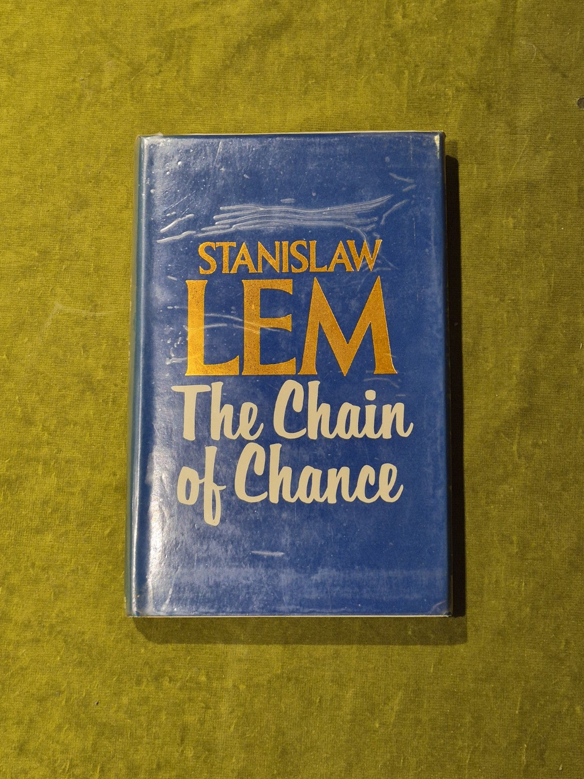 Chain of Chance - Stanislaw Lem - 1st English Edition 1978 Secker Warburg HB DJ0