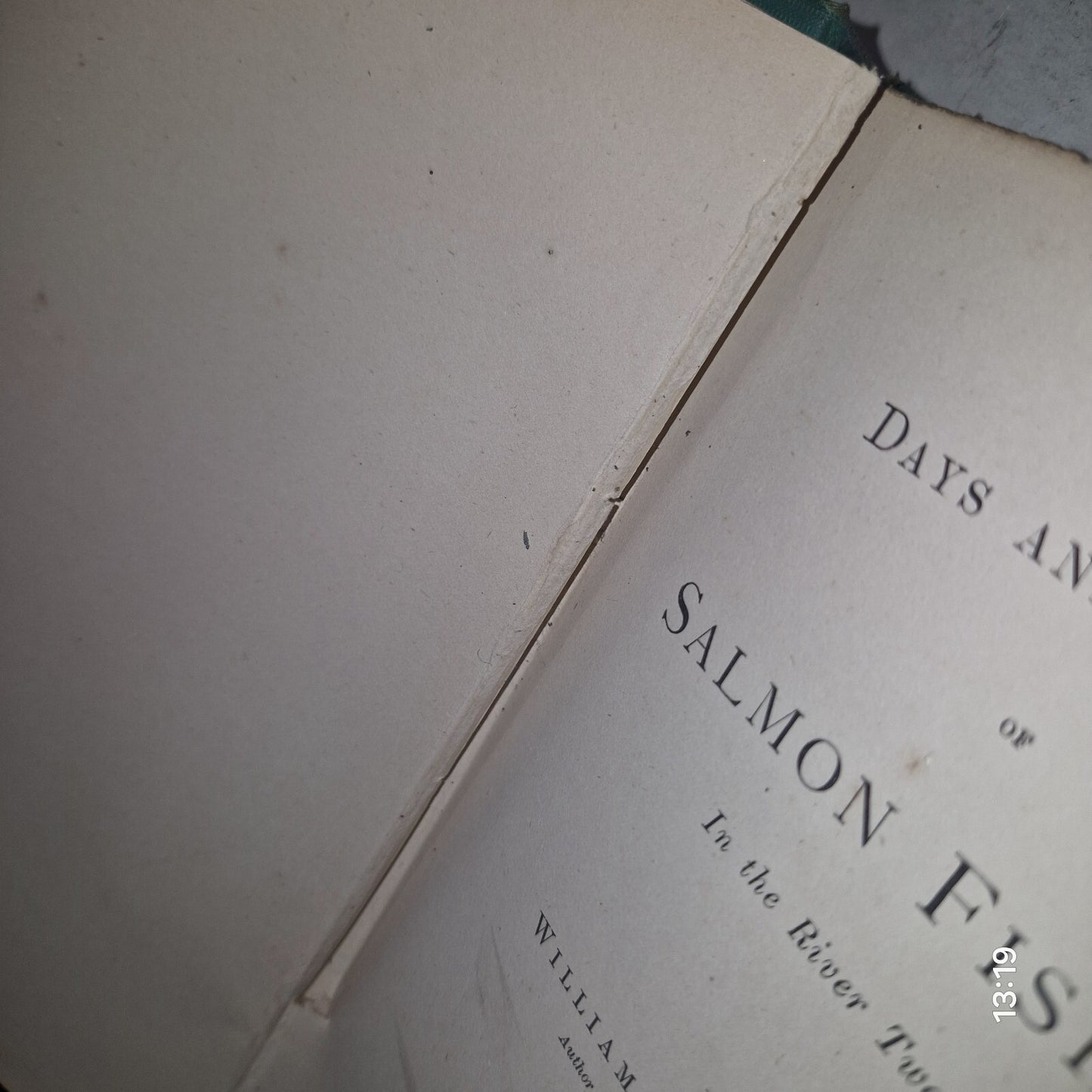 Days and Nights of Salmon Fishing William Scrope 18854
