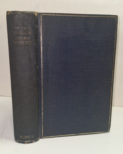 Poetical Works of Thomas Traherne (1932) [P J & A E Dobell] Hb Book0