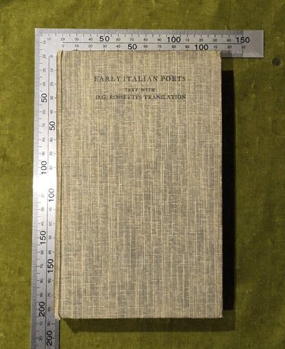 Italian Poets Chiefly Before Dante (translated by D G Rossetti)0