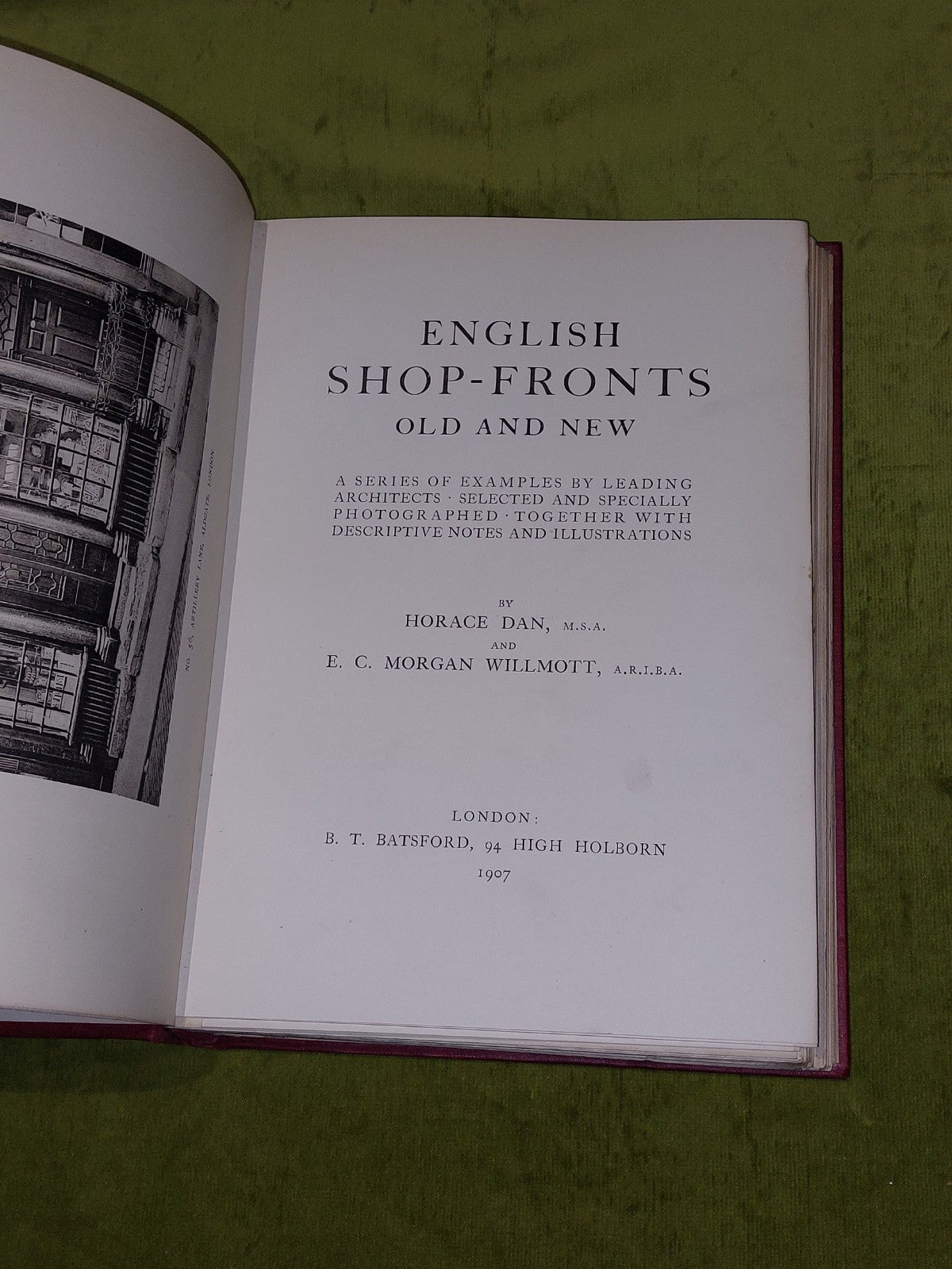 1907 English Shop Fronts Old & New By Horace Dan2