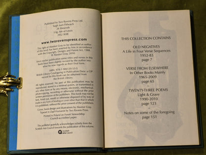 Alasdair Gray - Collected Verses 2010 hardback4