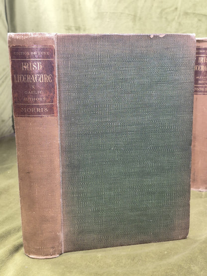 Irish Literature Complete 10 Vols Justin McCarthy John D Morris Philadelphia 2