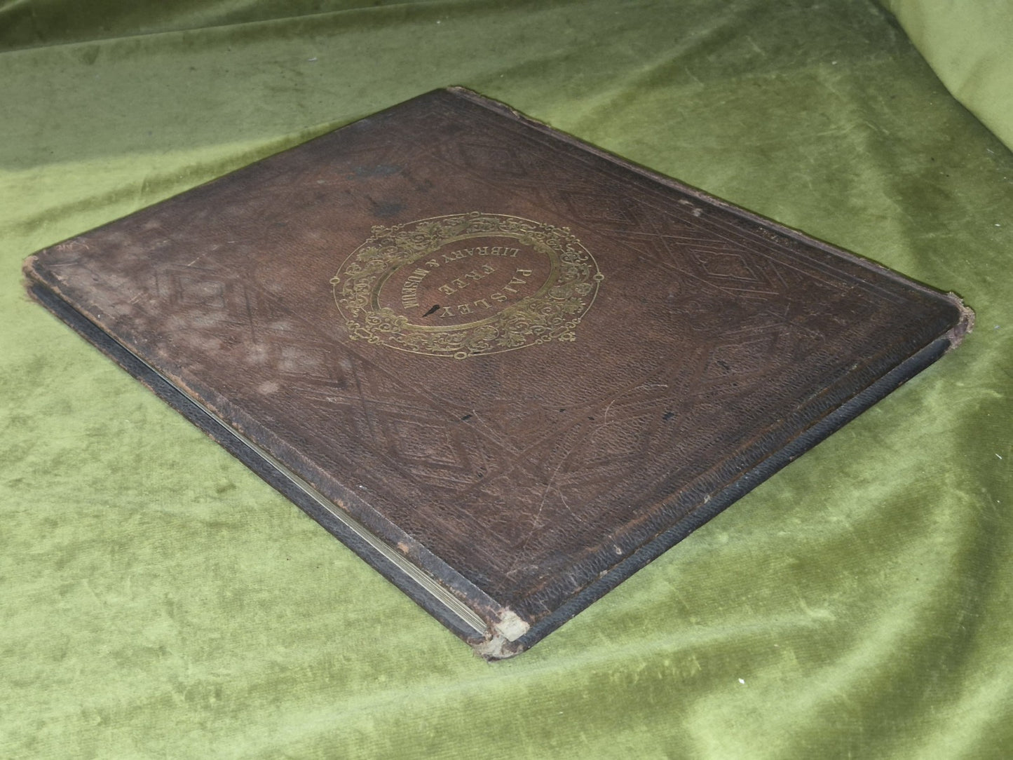 1871 PAISLEY FREE LIBRARY AND MUSEUM History SCOTLAND Peter Coats 1ST EDITION4