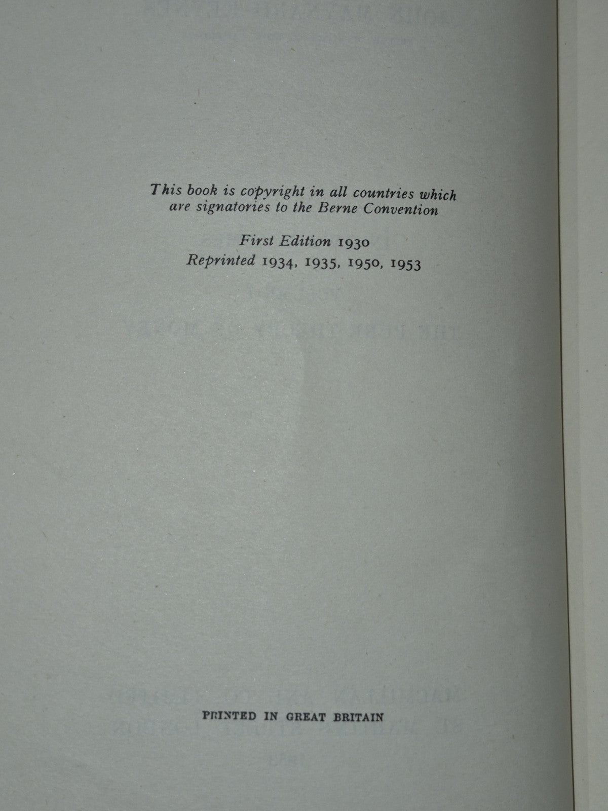 A TREATISE ON MONEY by J. M. Keynes. 2 Vols Complete, 5th Printing 1953 HB DJ5