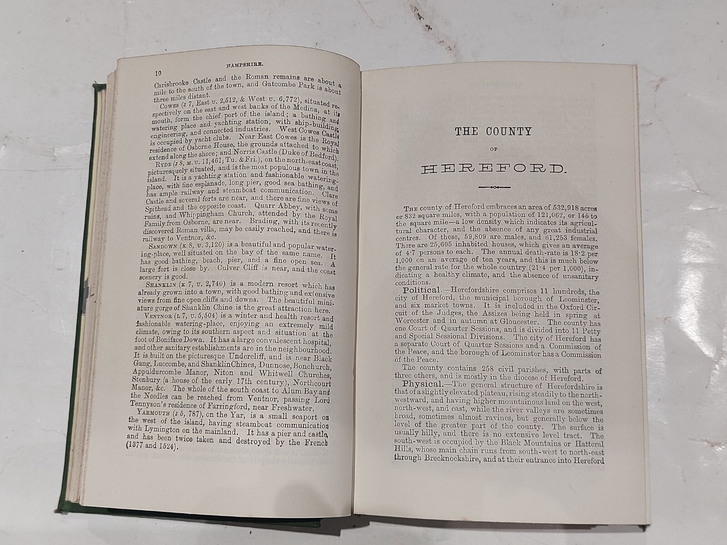G. W. Bacon Tourist's Guide & Handbook With Maps / Map To England And Wales. 5