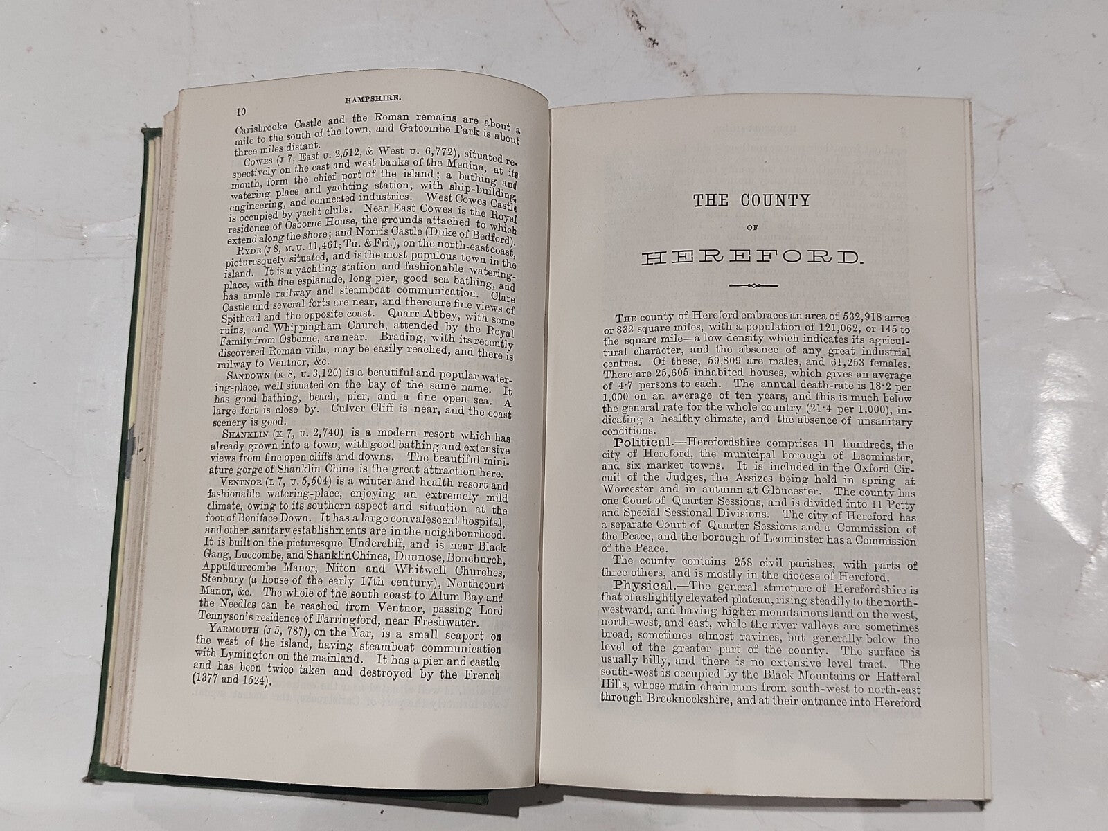 G. W. Bacon Tourist's Guide & Handbook With Maps / Map To England And Wales. 5