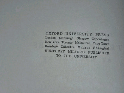 Catalogue of the Trees and Shrubs At Westonbirt 1927 Oxford University Press3