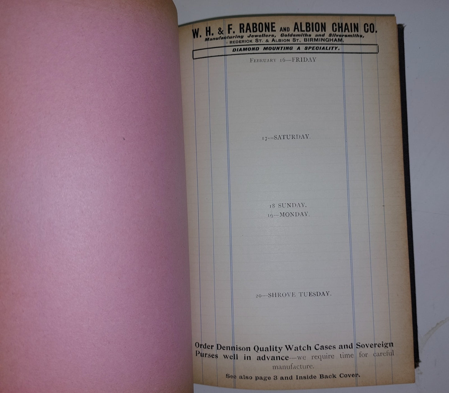 The Jeweller & Metalworker Annual 1912 - Adverts, Gold & Silver8