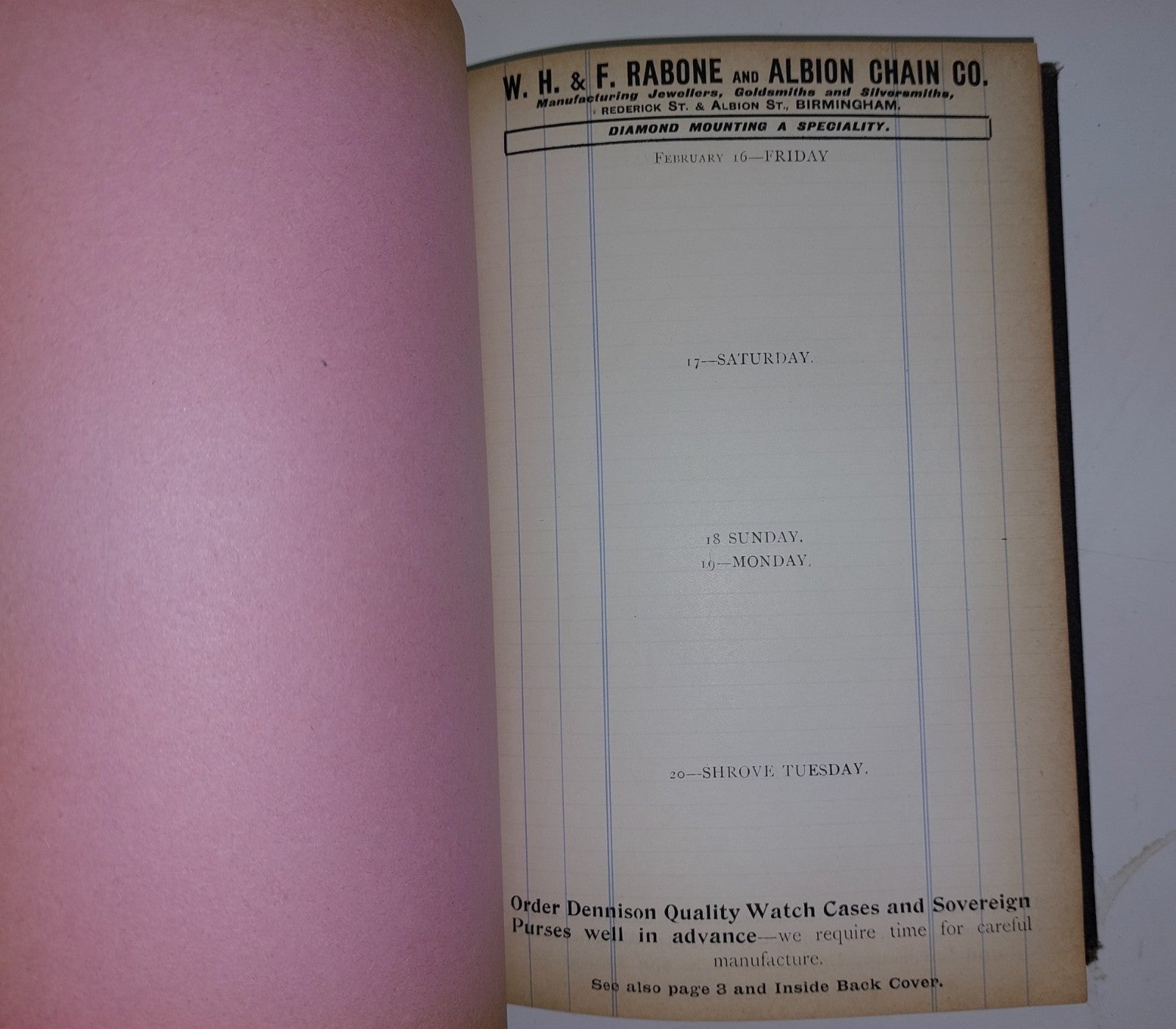 The Jeweller & Metalworker Annual 1912 - Adverts, Gold & Silver8