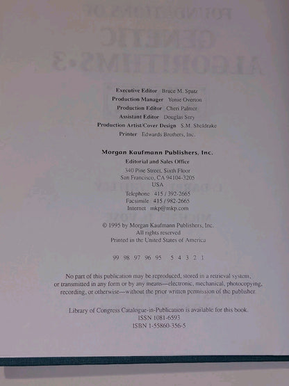 Foundations of Genetic Algorithms 1995 [Foga 3], Darrell Whitley, Whitley5
