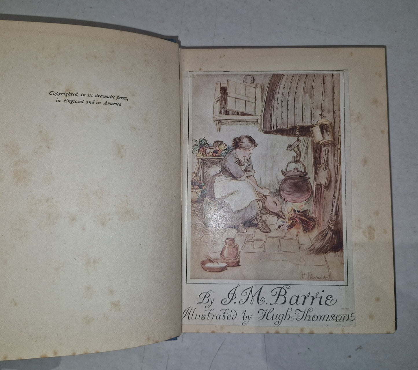 J. M. BARRIE The Admirable Crichton. Hugh Thomson tipped in colour Plts Hodder &4
