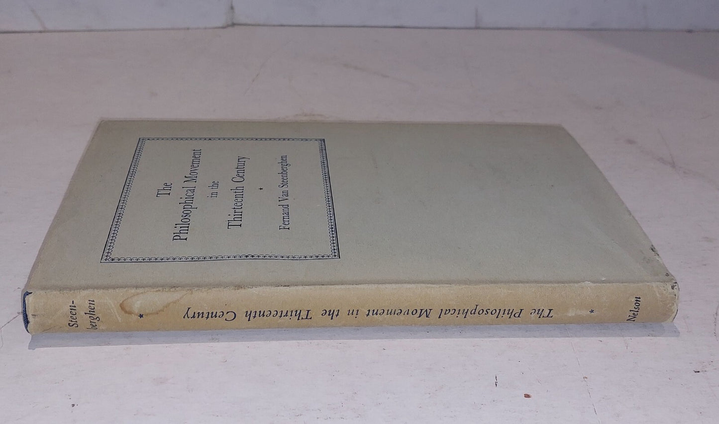 1955 The Philosophical Movement in the Thirteenth Century Book, F Steenberghen1