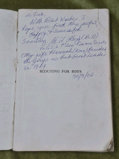 Scouting for Boys by Lord Baden-Powell of Gilwell 17th edition 1935 *S5