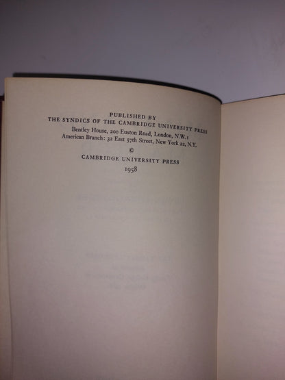 Mind And Matter By Erwin Schrodinger (1958) Book2