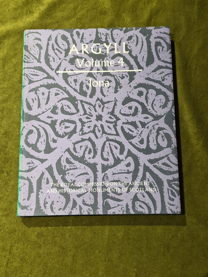 Argyll Inventory of the Ancient Monuments, Volume 4 - Iona - HMSO Edinburgh 1st0