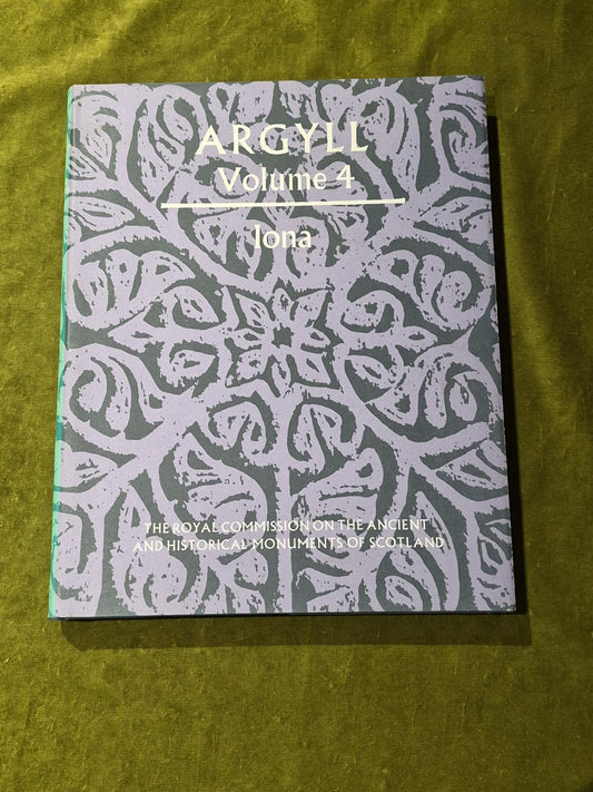 Argyll Inventory of the Ancient Monuments, Volume 4 - Iona - HMSO Edinburgh 1st0