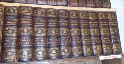 Encyclopedia Britannica Ninth Edition & Tenth Edition Plus Maps & Indexes8