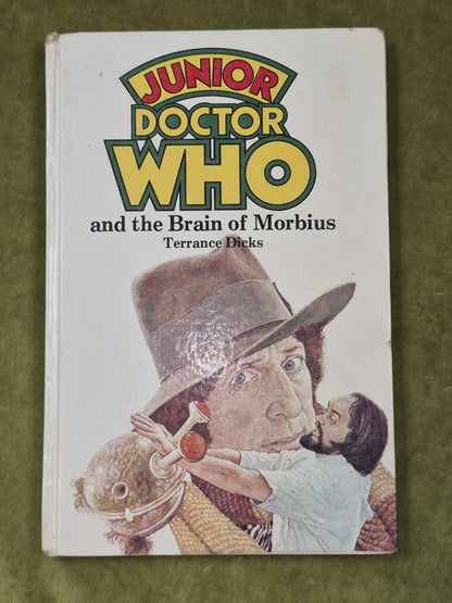 Junior Doctor Who And The Brain of Morbius Hardback Book WH Allen Ex Library2