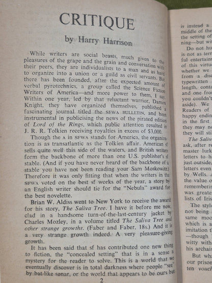 Harry Harrison Make Room! Make Room! 1966 sf impulse 6