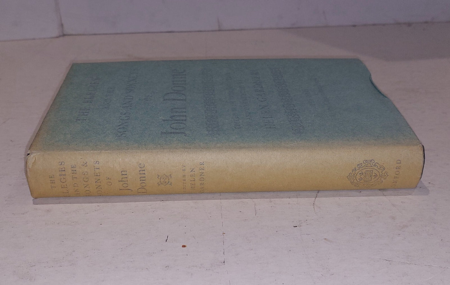 Elegies and the Songs and Sonnets by John Donne (Hardcover, 1965) Helen Gardner 1