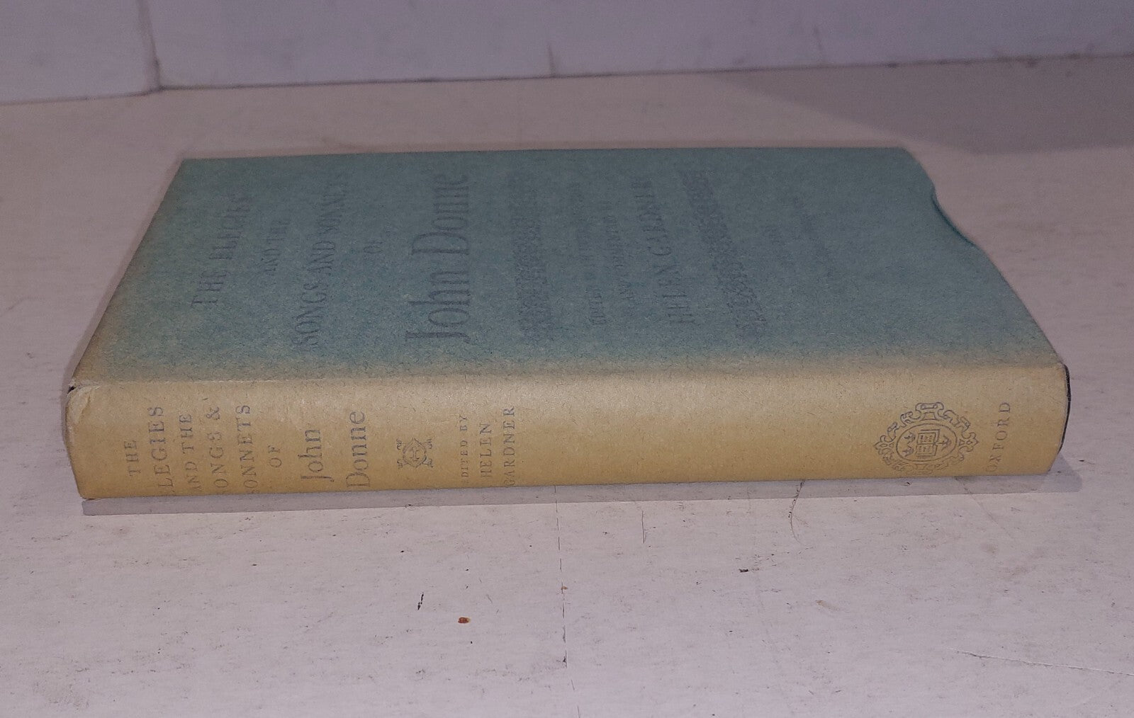 Elegies and the Songs and Sonnets by John Donne (Hardcover, 1965) Helen Gardner 1