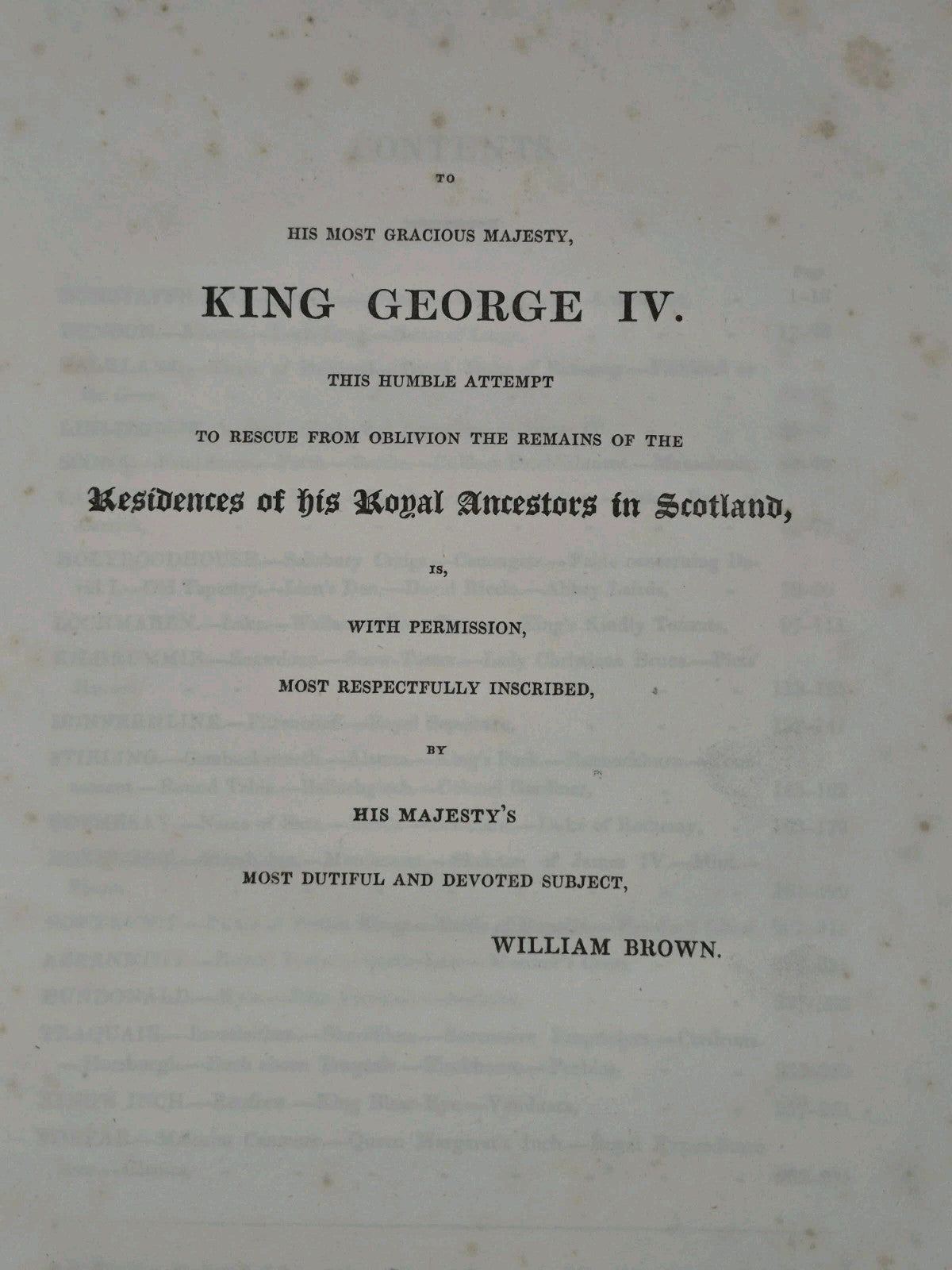 Select Views of the Royal Palaces of Scotland William Brown 1830 Engravings5