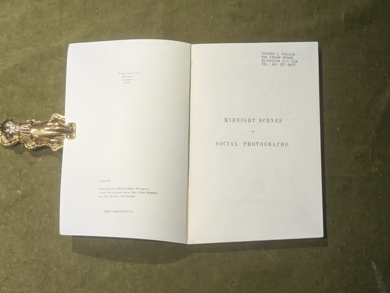 Midnight Scenes and Social Photographs - Shadow , Heatherbank Press 19767