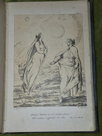 Divina Commedia Dante illustrated by Luigi Ademollo copper plates Devine Comedy8