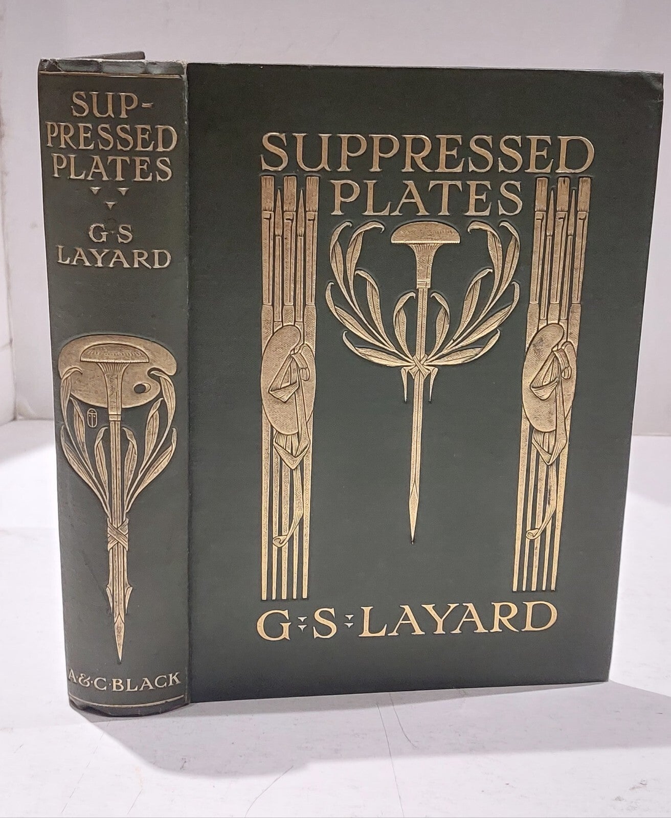 Suppressed Plates (1907) By G S Layard, Beautifully Bound Hb Book0