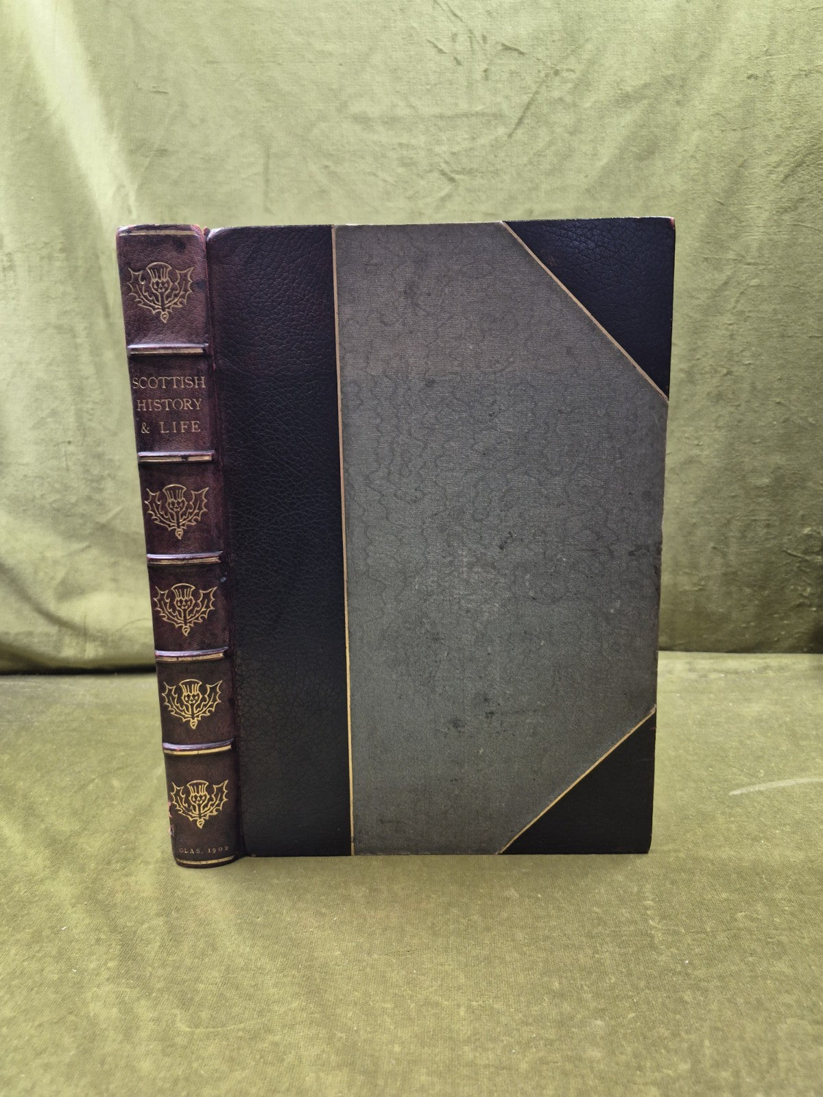 Scottish History & Life - James Maclehose 1902 Half-Leather0