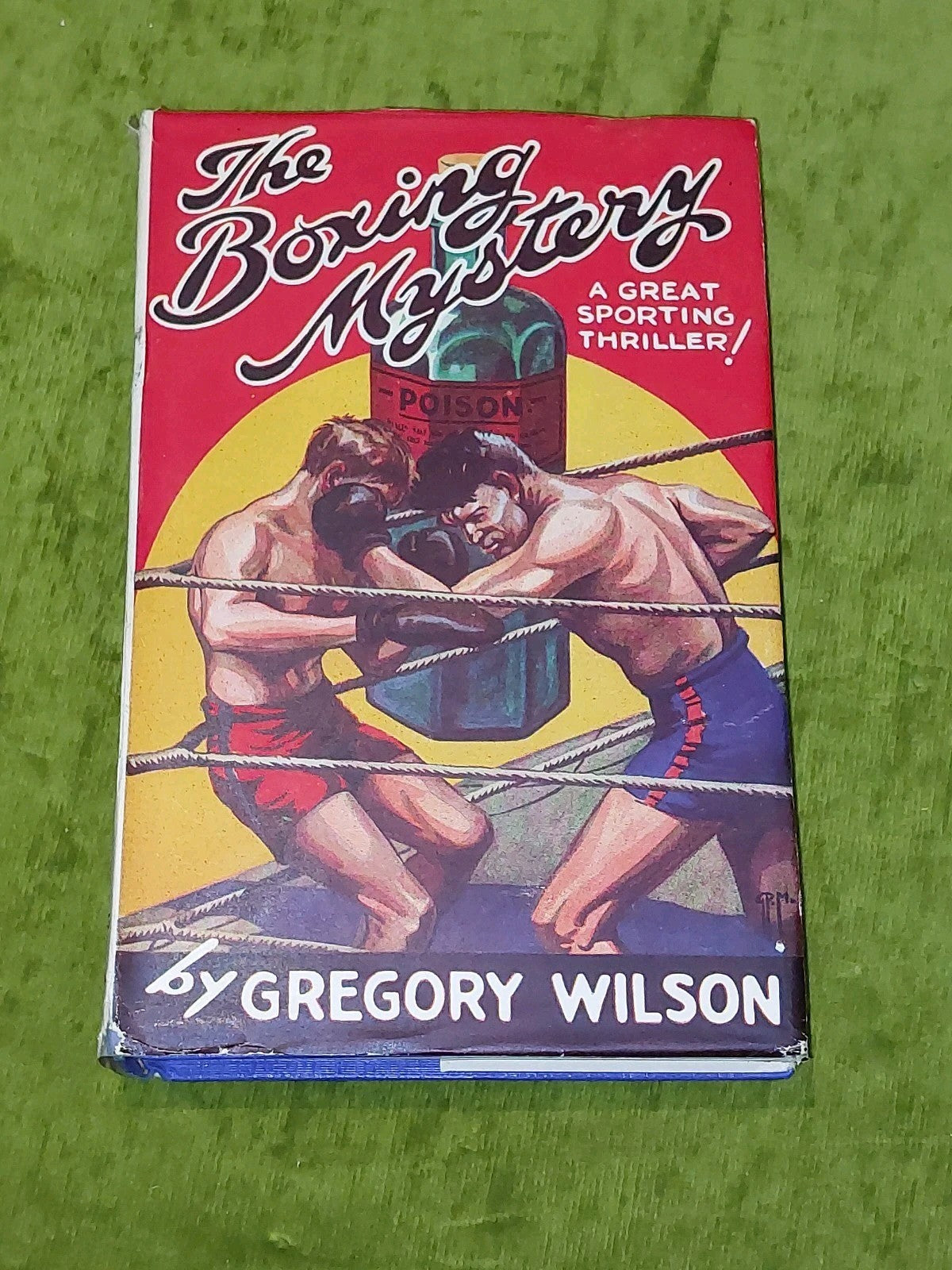 The Boxing Mystery by Gregory Wilson [Modern Publishing] HB/DJ Rare Crime Book0