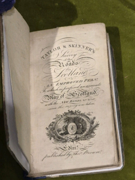 Taylor & Skinner's Survey of the Roads of Scotland c. 17901