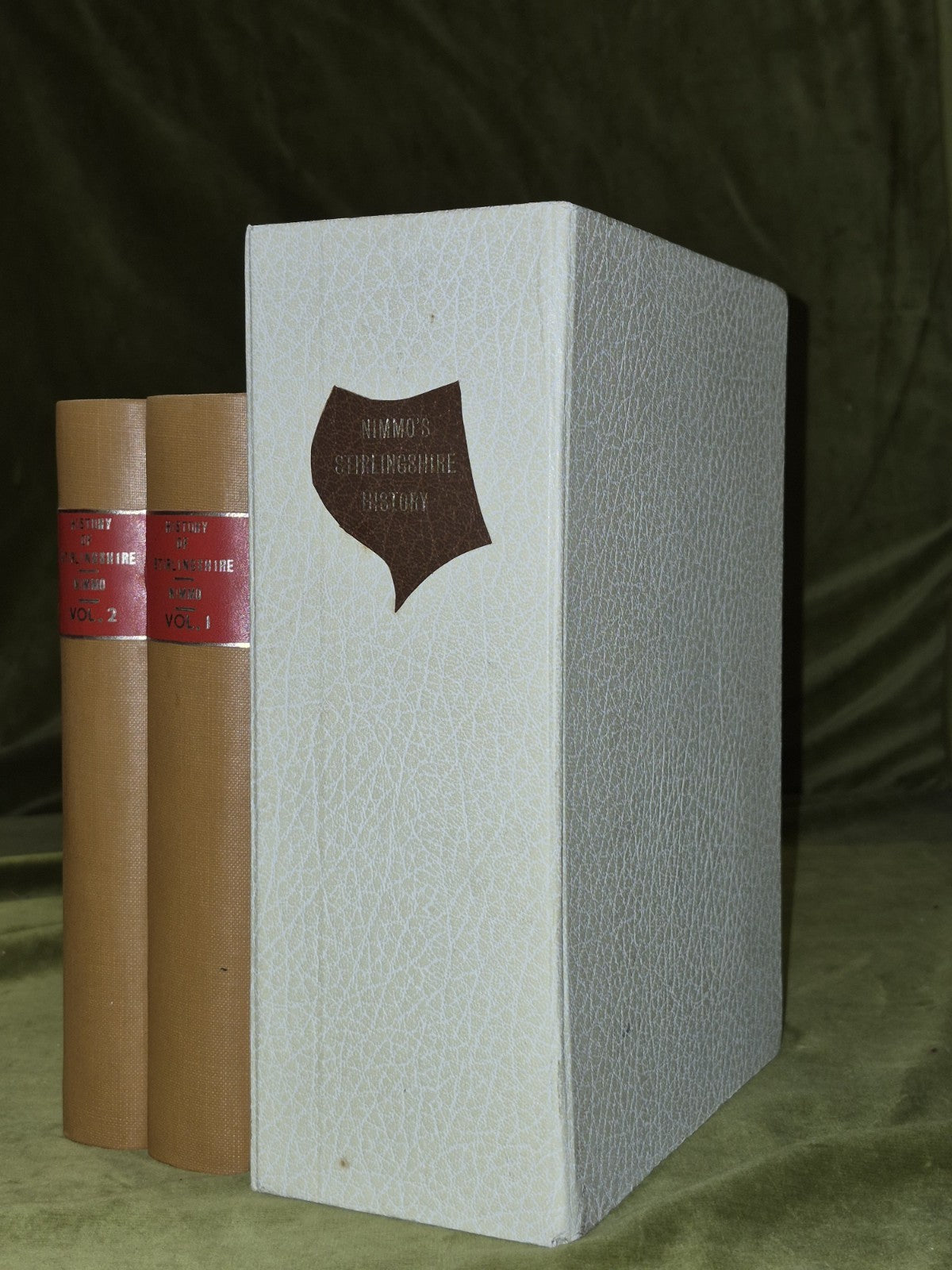 2 Volume Set Of 1817 Nimmo's History of Stirlingshire By Rev W. Nimmo2
