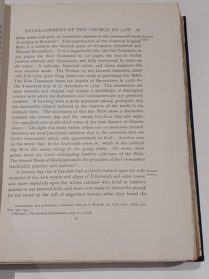 The Covenanters  [2 Volume Set] by J K Hewison, 2nd Ed Large (1913) Hb Books7