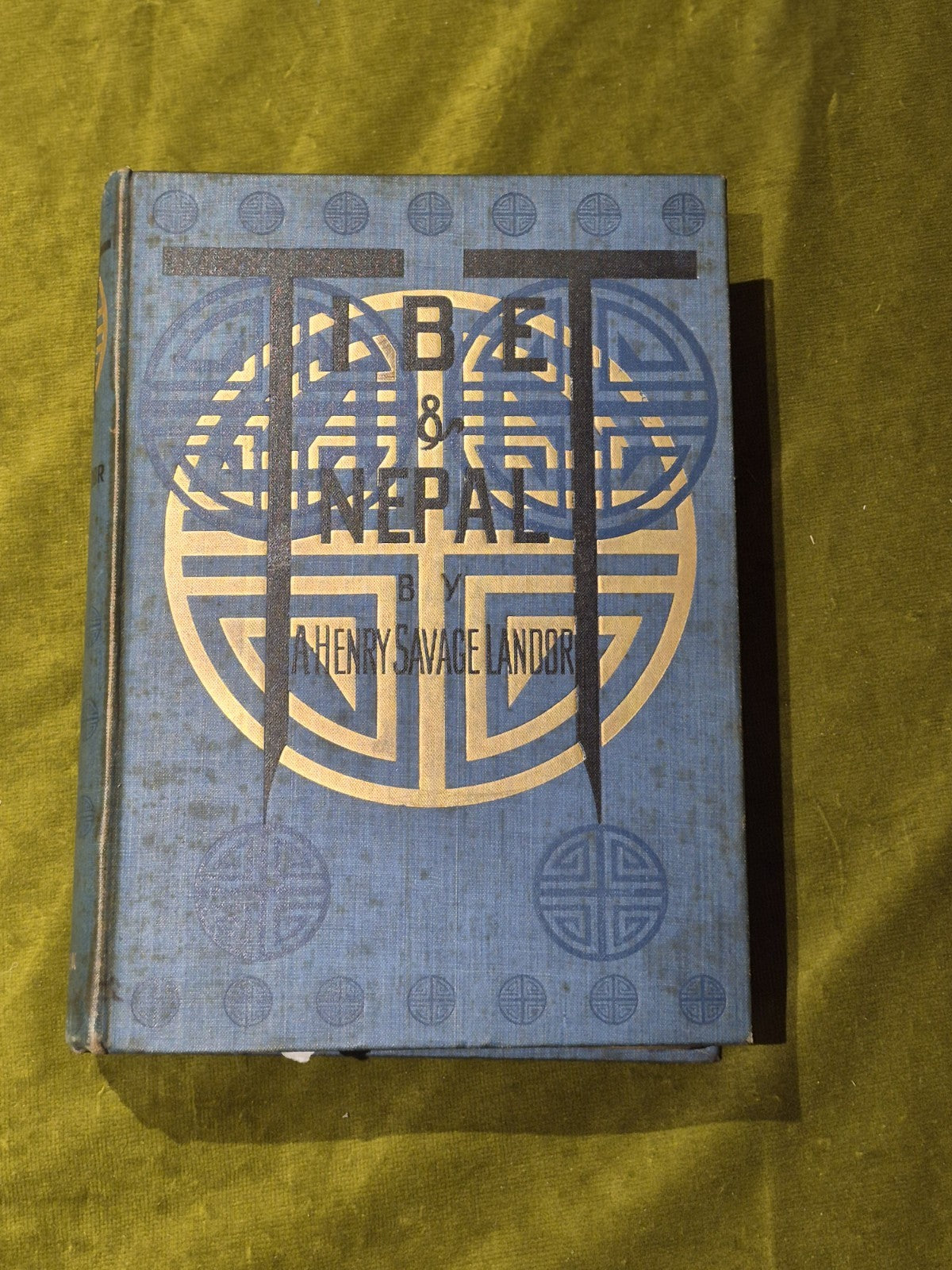 TIBET AND NEPAL by A. Henry Savage Landor 1st Ed. 1905 HB, no map0
