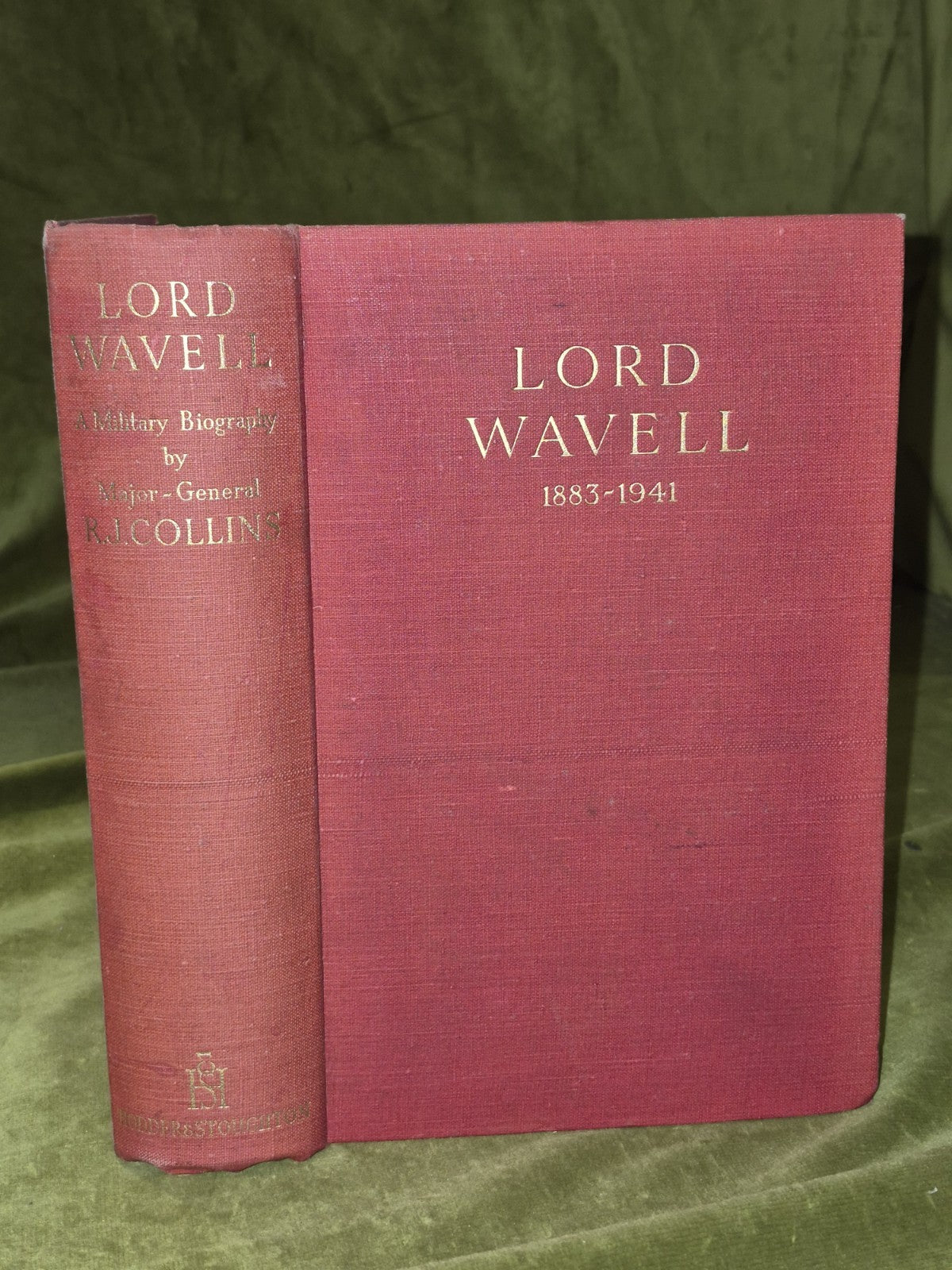 Lord Wavell 1883-1941: A Military Biography by R. Collins (Hardcover, 1948)0
